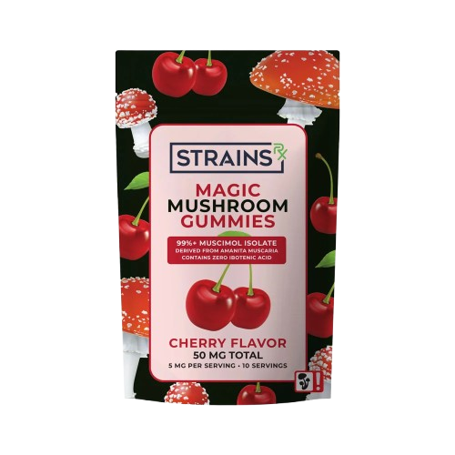 STRAINS RX Magic Mushroom Gummies Cherry