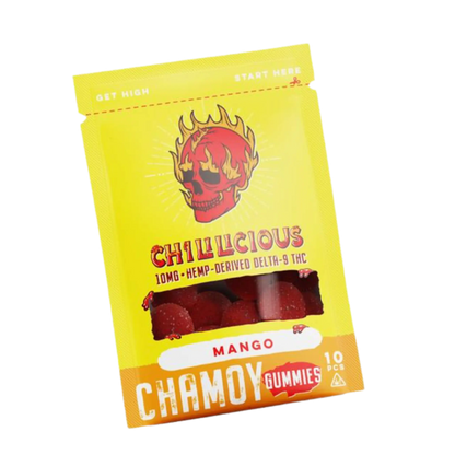 Indulge in a Tangy Twist with Delicious Delta-9 Chamoy Gummies (10mg x 10)