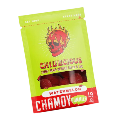 Indulge in a Tangy Twist with Delicious Delta-9 Chamoy Gummies (10mg x 10)