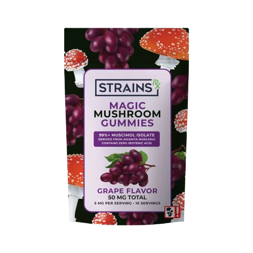 STRAINS RX Magic Mushroom Gummies Grape